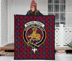 MacGillivray Tartan Crest Quilt - SP