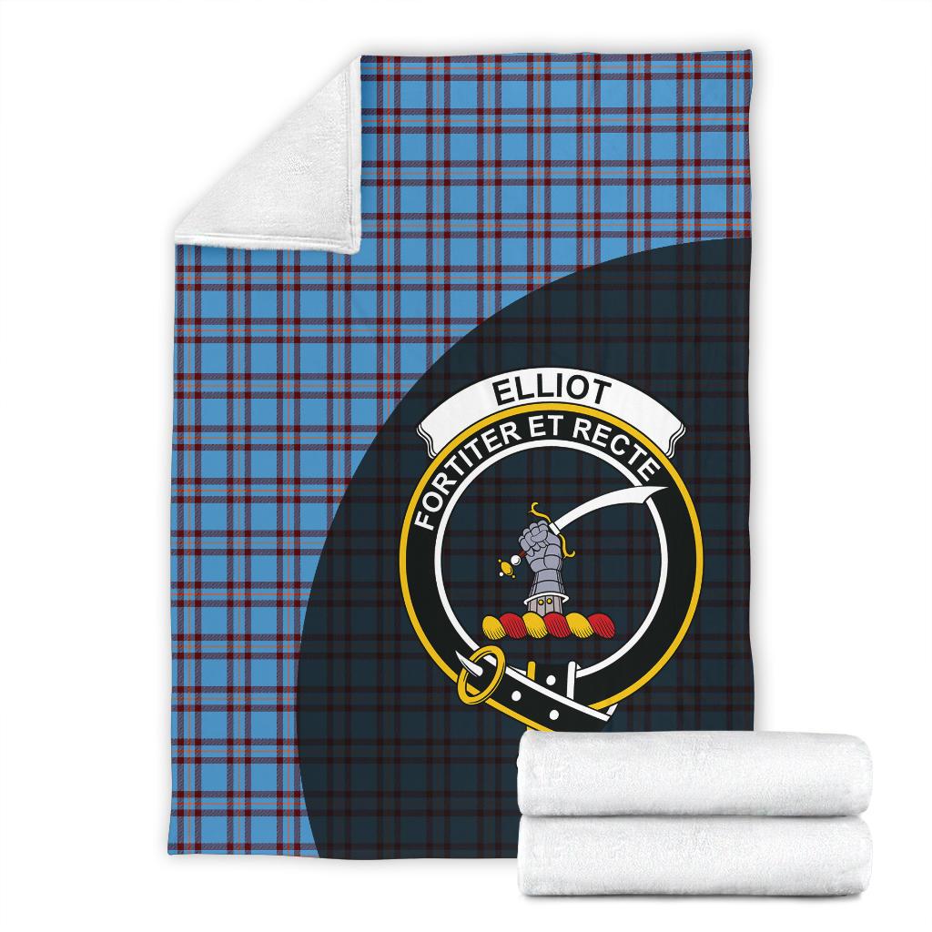 Elliot Ancient Tartan Crest Blanket - 3 Sizes