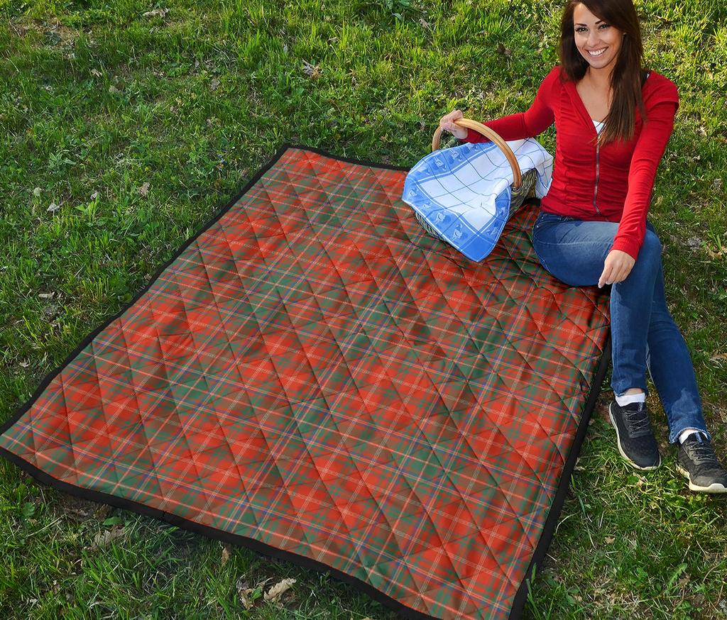 Macdougall Family Ancient Tartan Quilt