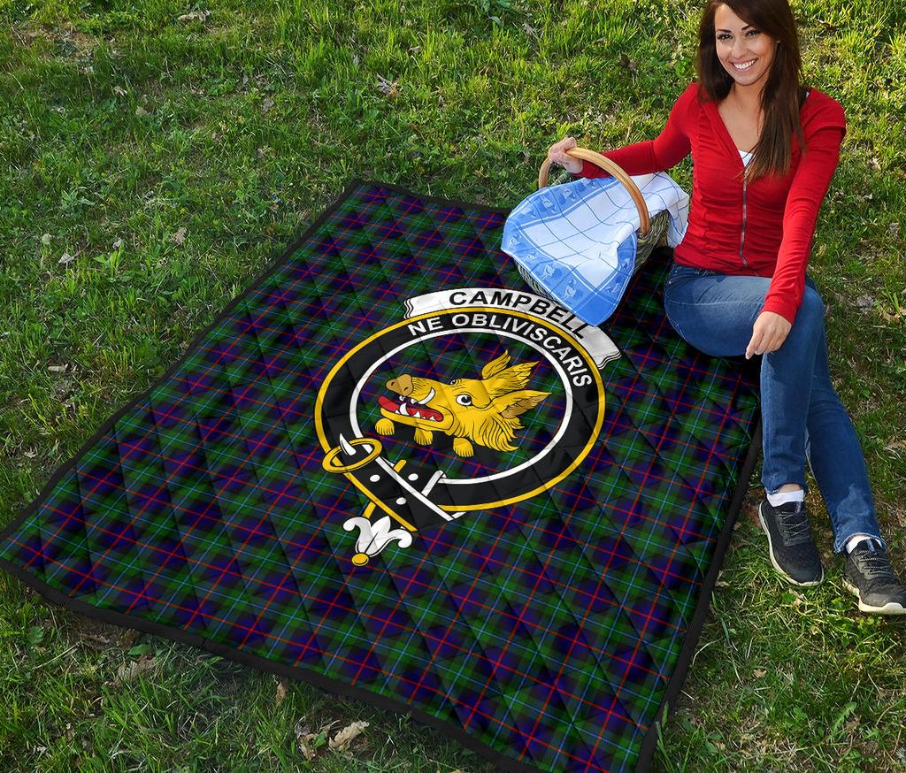 Campbell of Cawdor Family Modern Tartan Quilt
