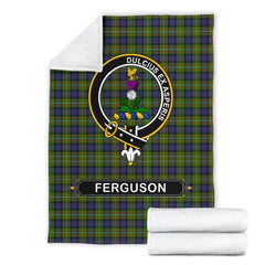 Ferguson Tartan Crest Blanket - 3 Sizes