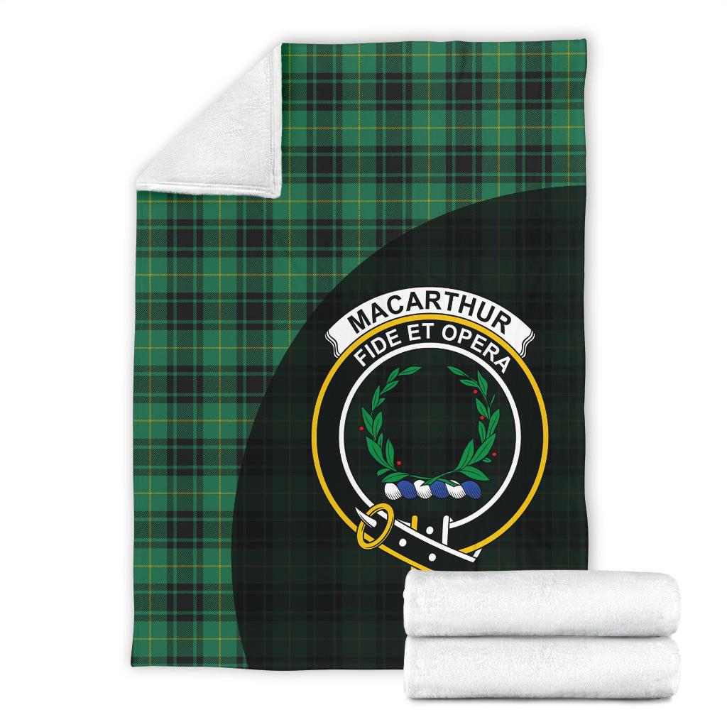 Macarthur Ancient Tartan Crest Blankets