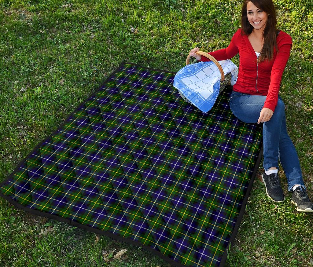 MacNeill of Barra Family Modern Tartan Quilt