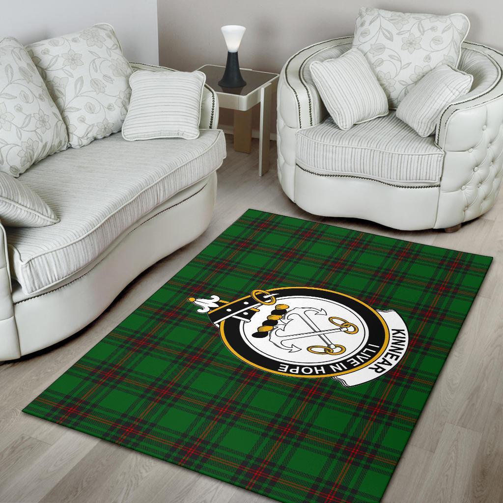 Kinnear Tartan Crest Area Rug