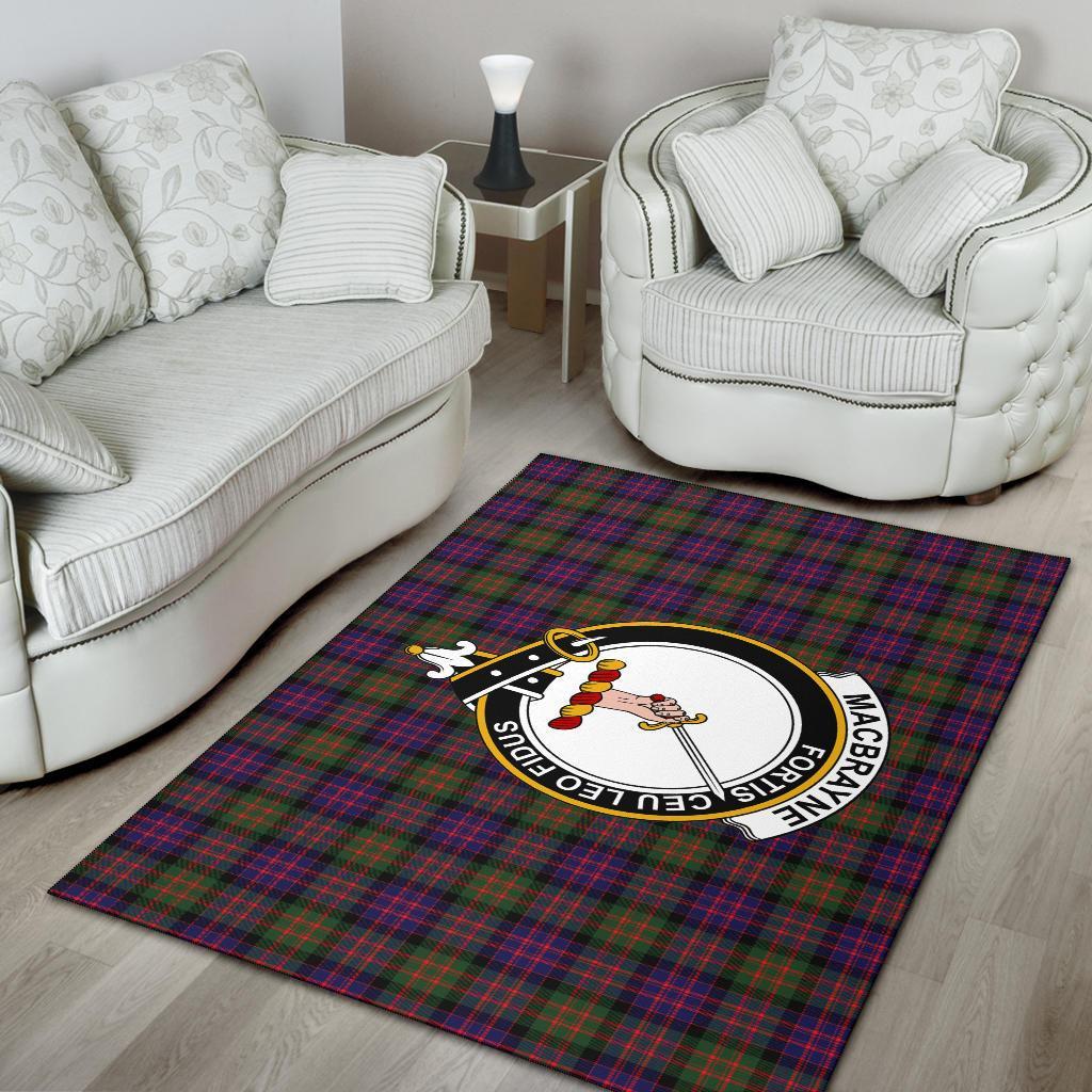 Macbrayne Tartan Crest Area Rug