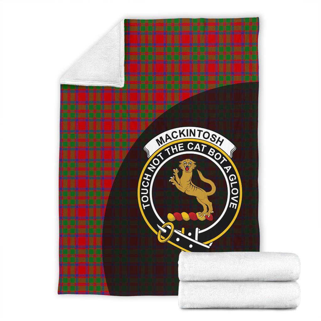 MacKintosh Modern Tartan Crest Blanket Wave Style