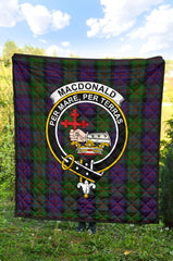 MacDonald Tartan Crest Quilt - SP