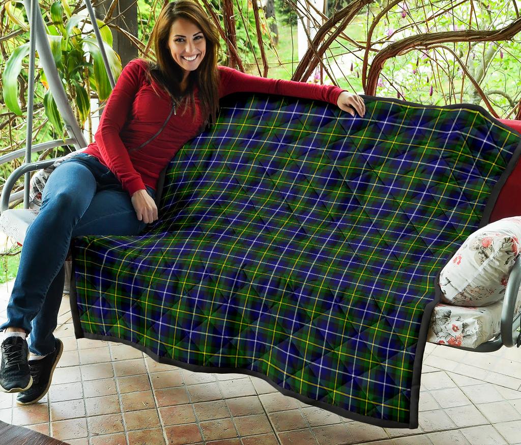 MacNeill of Barra Family Modern Tartan Quilt