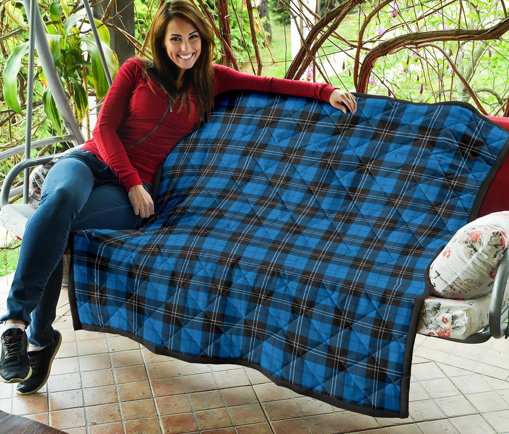 Ramsay Blue Ancient Tartan Quilt