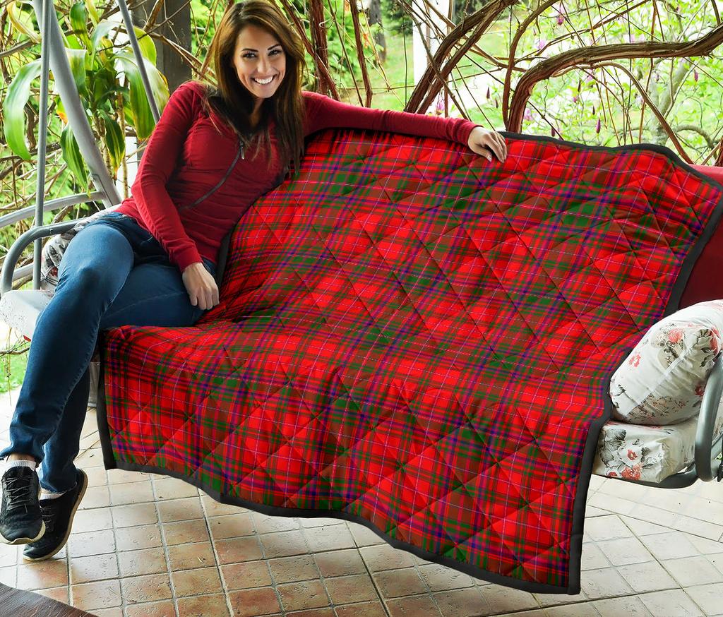 Macdougall Family Modern Tartan Quilt