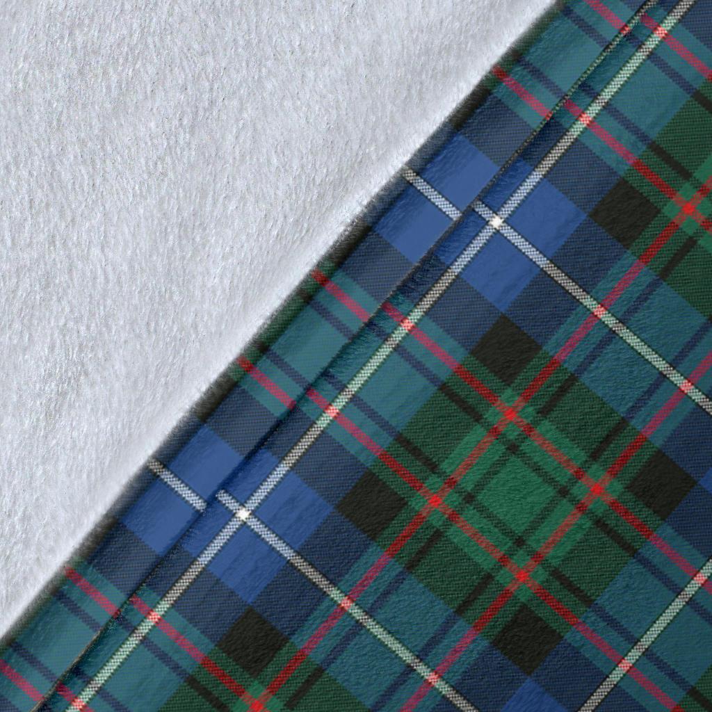 MacRae Hunting Ancient Tartan Crest Blanket - 3 Sizes