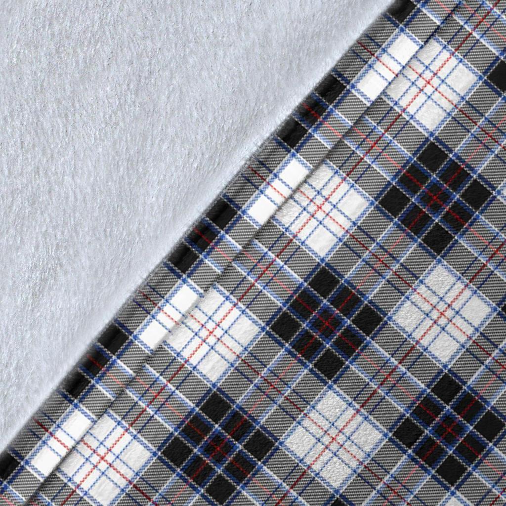 MacRae Dress Modern Tartan Crest Blanket - 3 Sizes