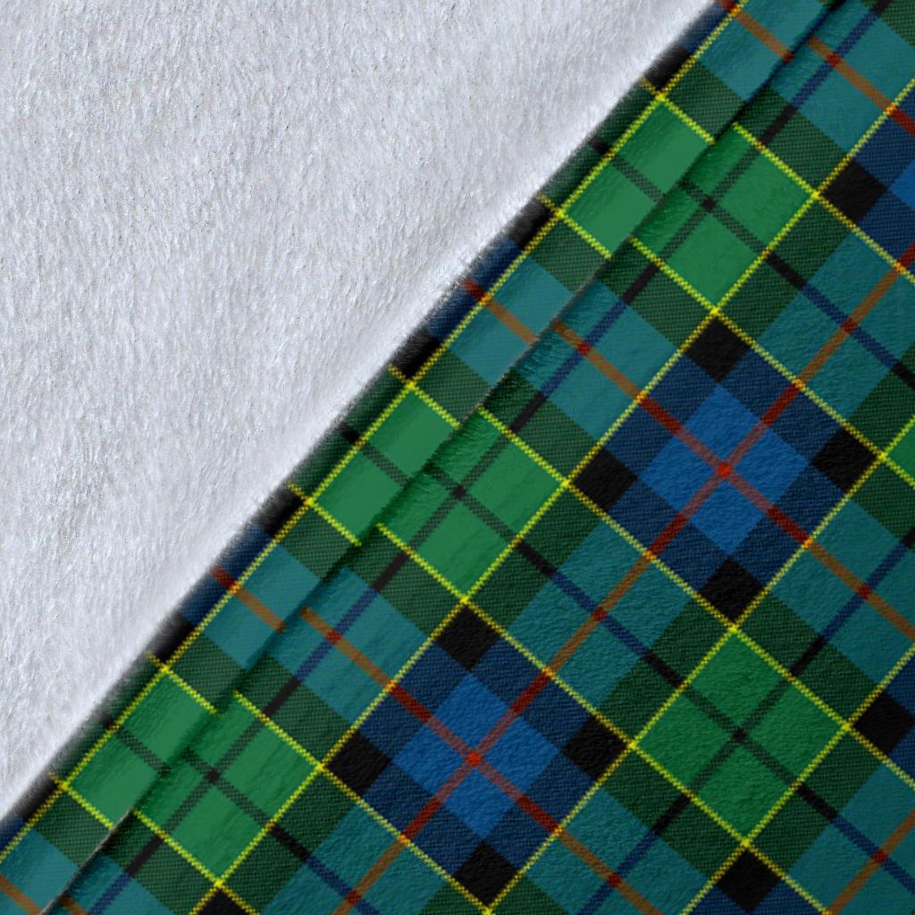 Forsyth Ancient Tartan Crest Blanket Wave Style