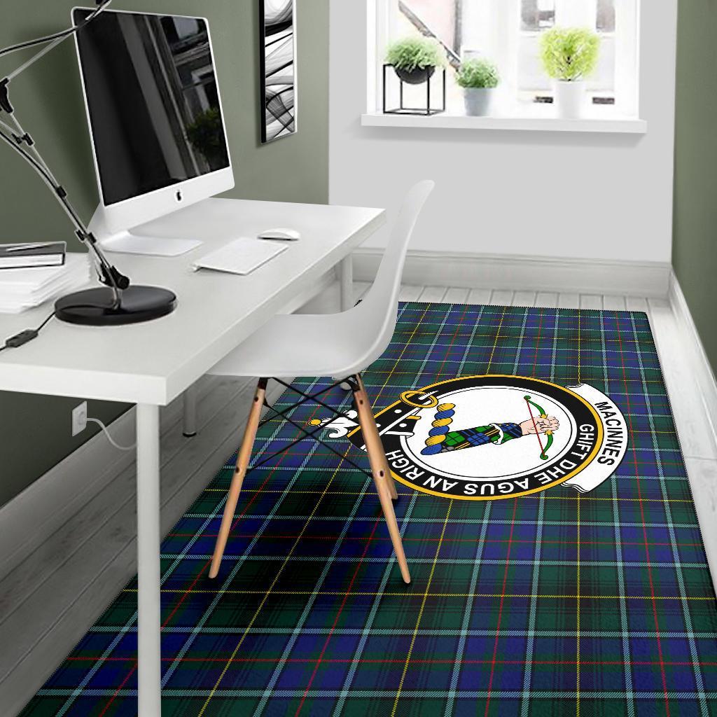 Macinnes Tartan Crest Area Rug