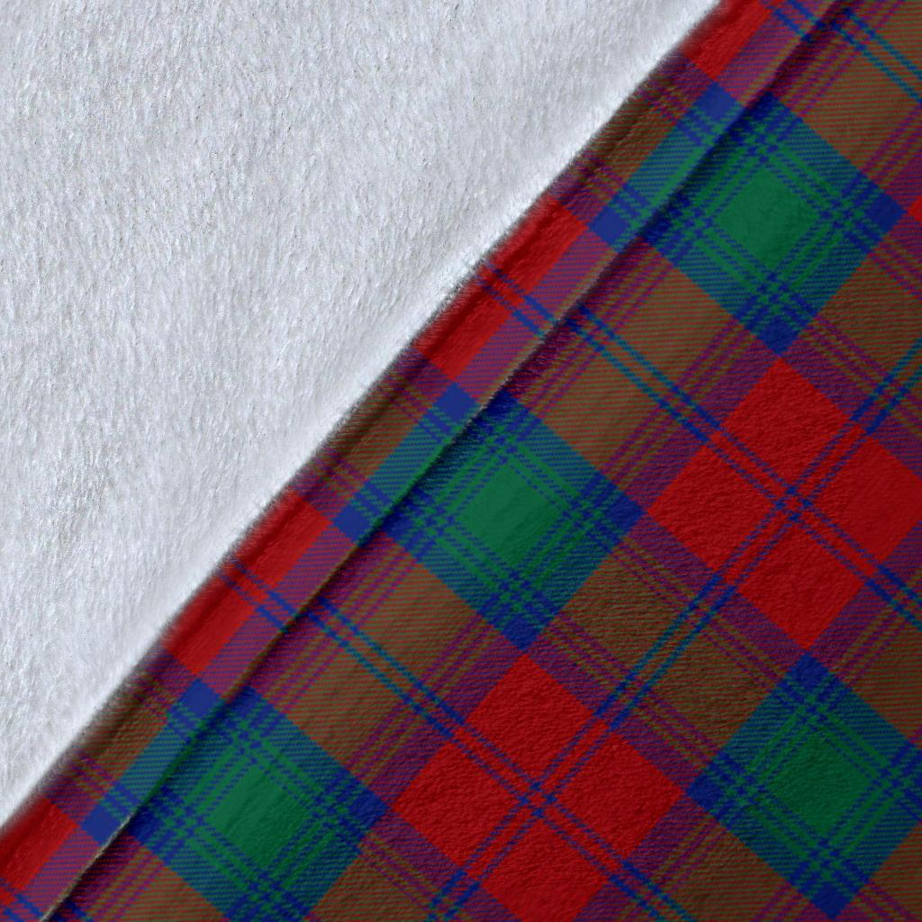 Lindsay Modern Tartan Crest Blanket Wave Style