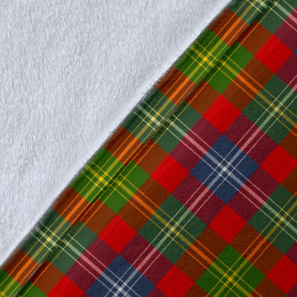 Forrester Tartan Crest Blanket Wave Style