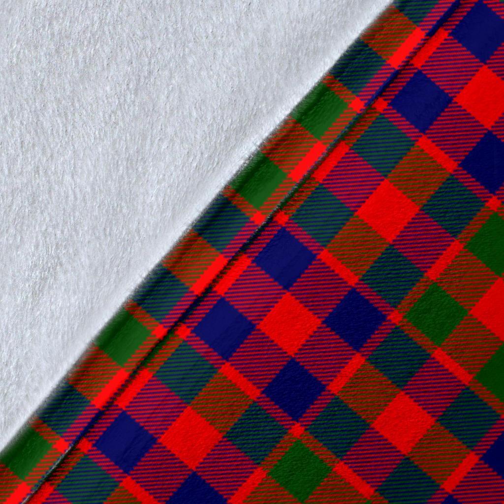Gow Modern Tartan Crest Blanket Wave Style