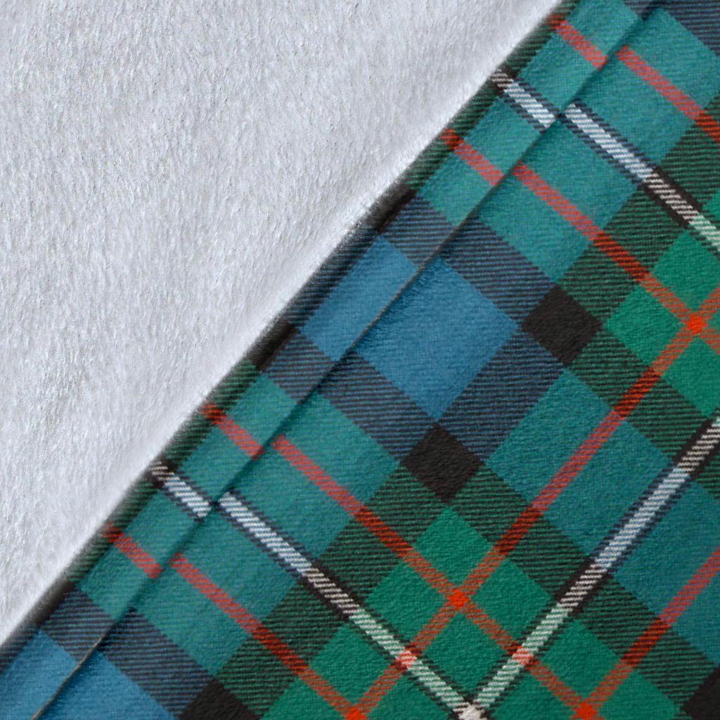 Ferguson Ancient Tartan Crest Blanket Wave Style