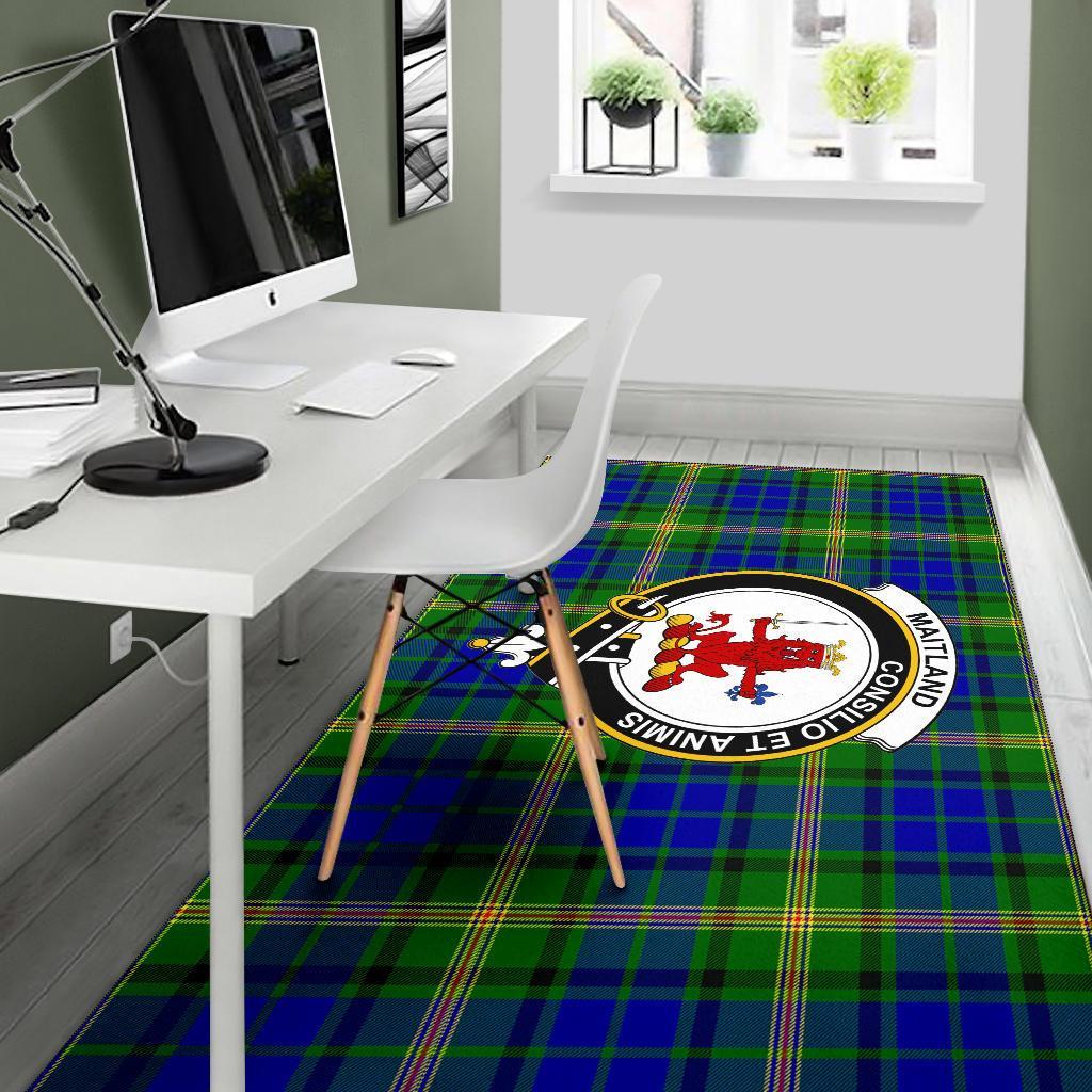 Maitland Tartan Crest Area Rug