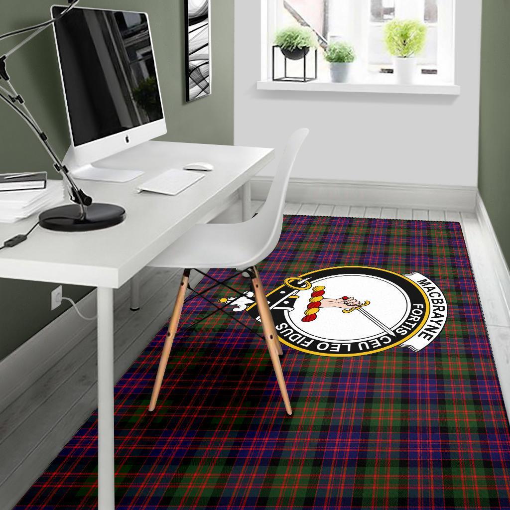 Macbrayne Tartan Crest Area Rug