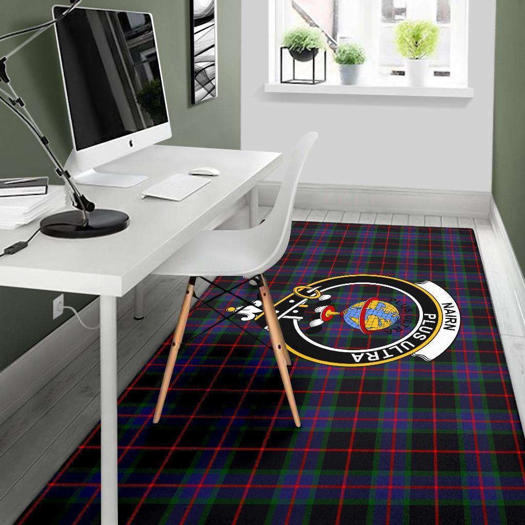 Nairn Tartan Crest Area Rug