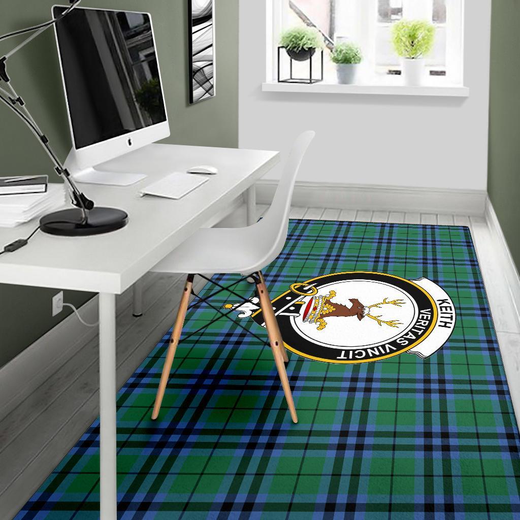 Keith Tartan Crest Area Rug