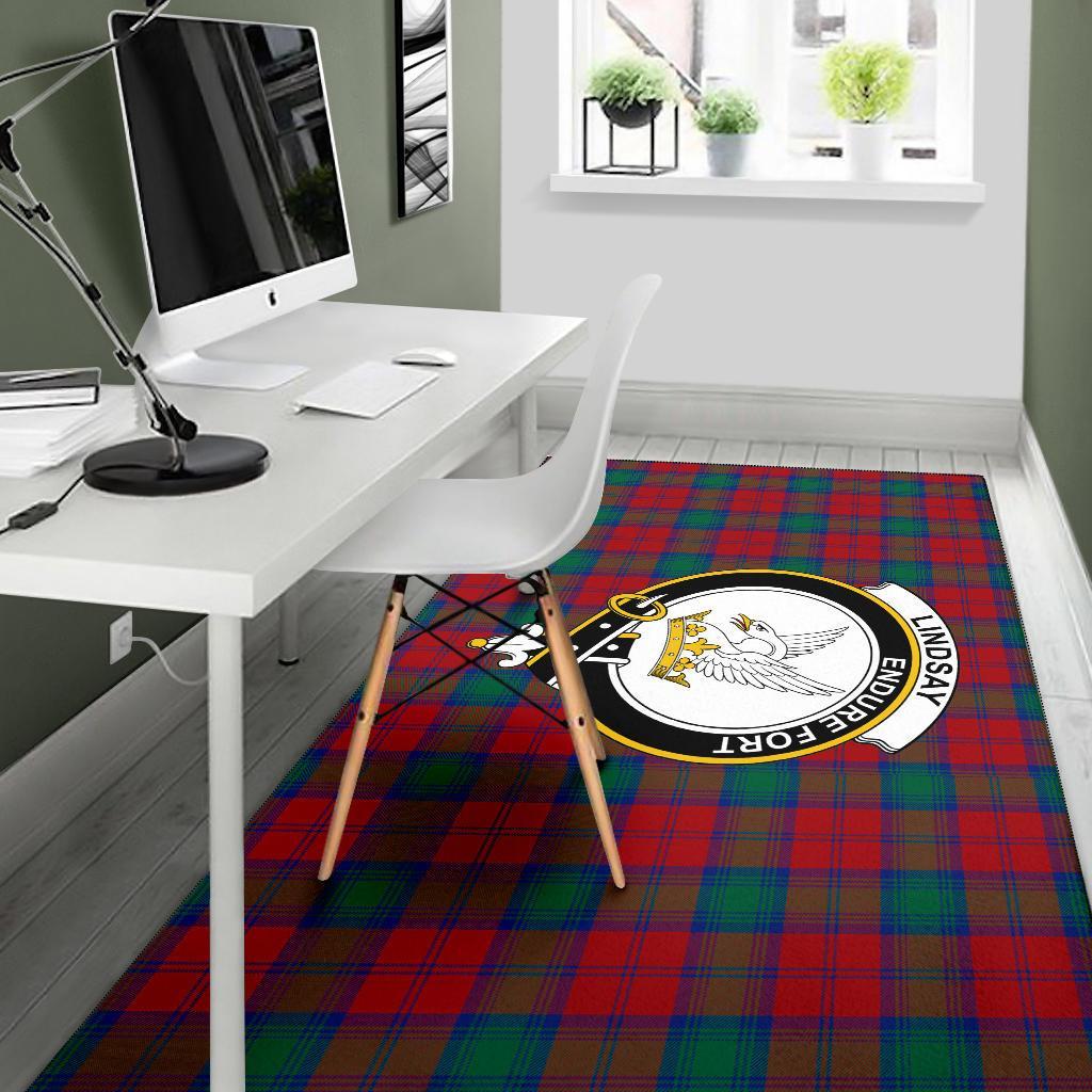 Lindsay Tartan Crest Area Rug