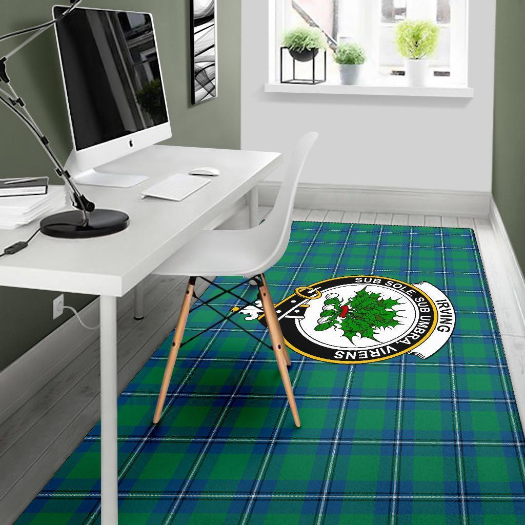 Irving Tartan Crest Area Rug