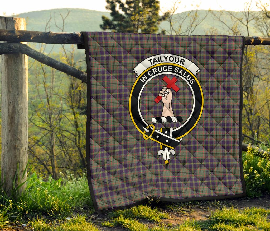 Taylor Weathered Tartan Quilt