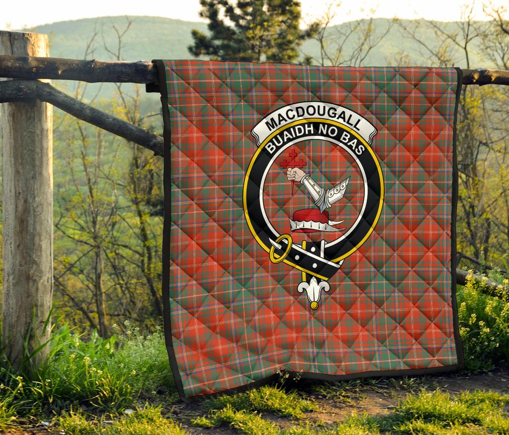 Macdougall Family Modern Tartan Quilt