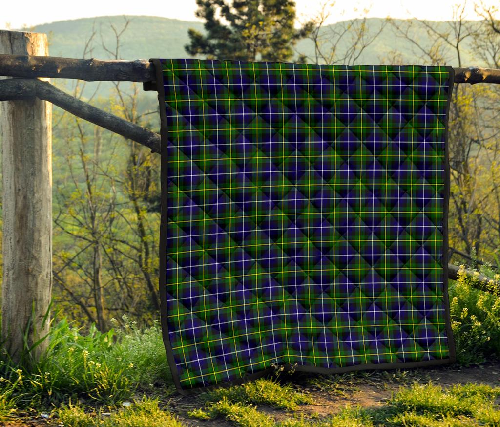 MacNeill of Barra Family Modern Tartan Quilt