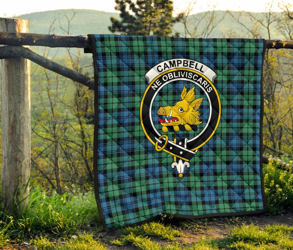 Campbell Ancient Family Tartan Quilt