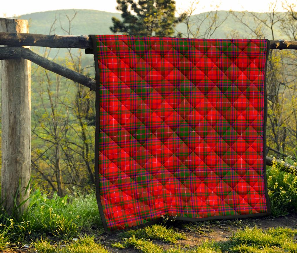 Macdougall Family Modern Tartan Quilt
