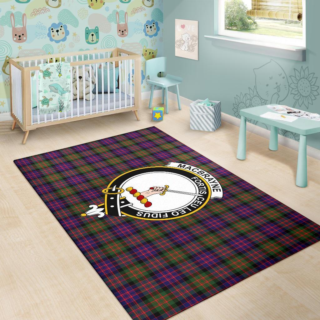 Macbrayne Tartan Crest Area Rug