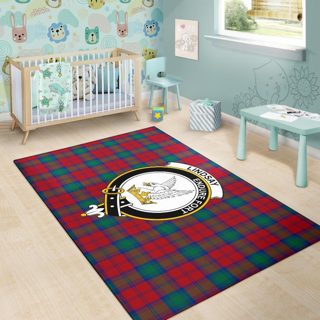 Lindsay Tartan Crest Area Rug