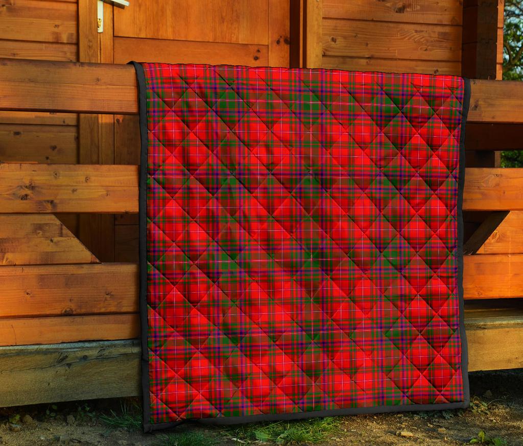 Macdougall Family Modern Tartan Quilt