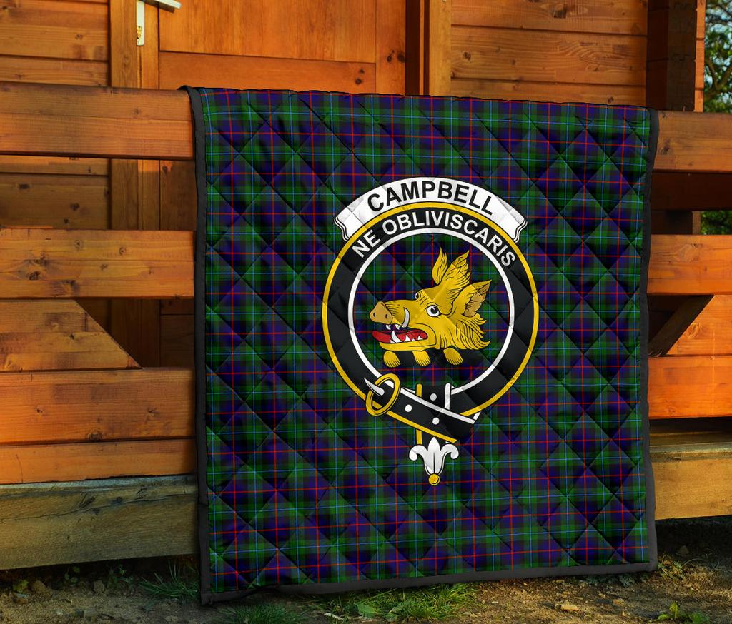 Campbell of Cawdor Family Modern Tartan Quilt