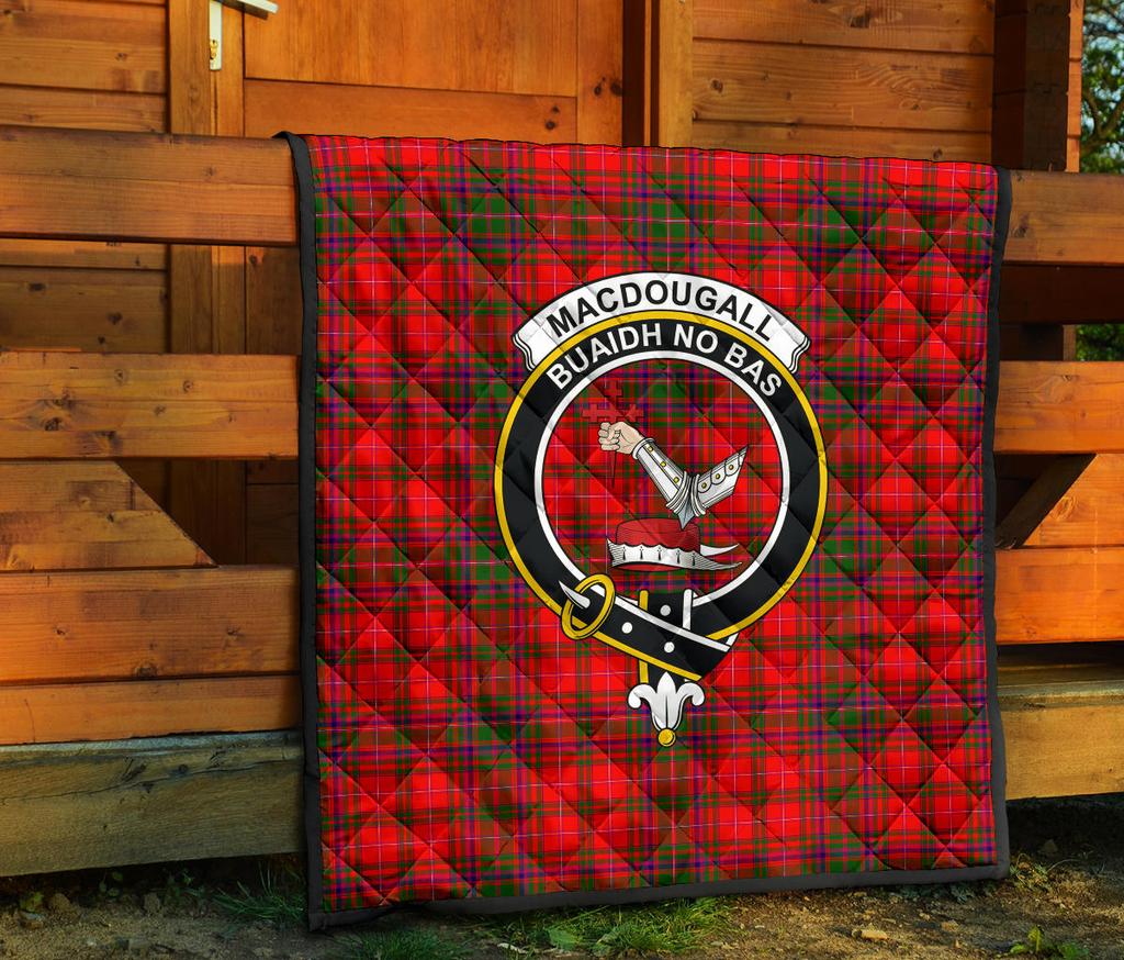 Macdougall Family Modern Tartan Quilt