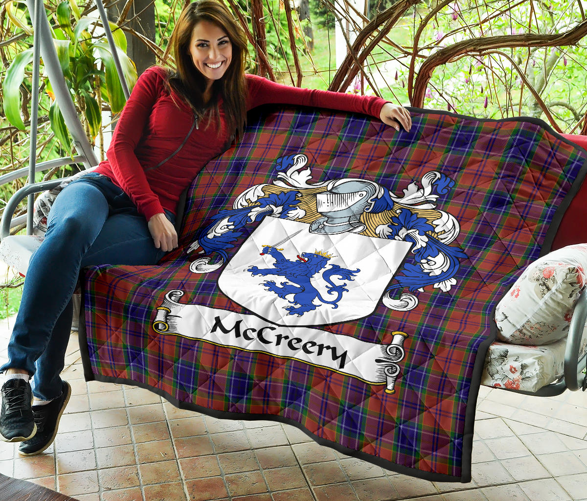 McCreery Tartan Crest Quilt - SP