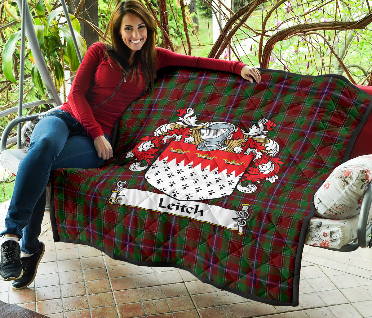 Leitch Crest Tartan Quilt - SP