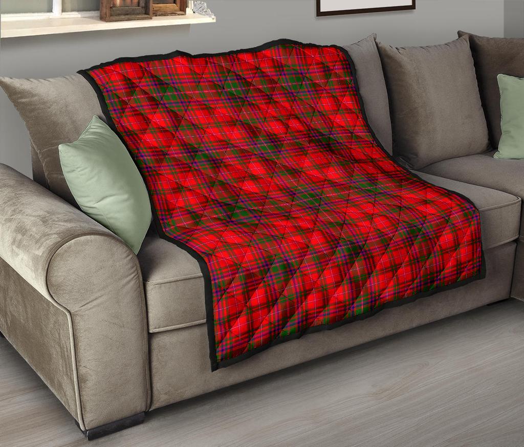 Macdougall Family Modern Tartan Quilt
