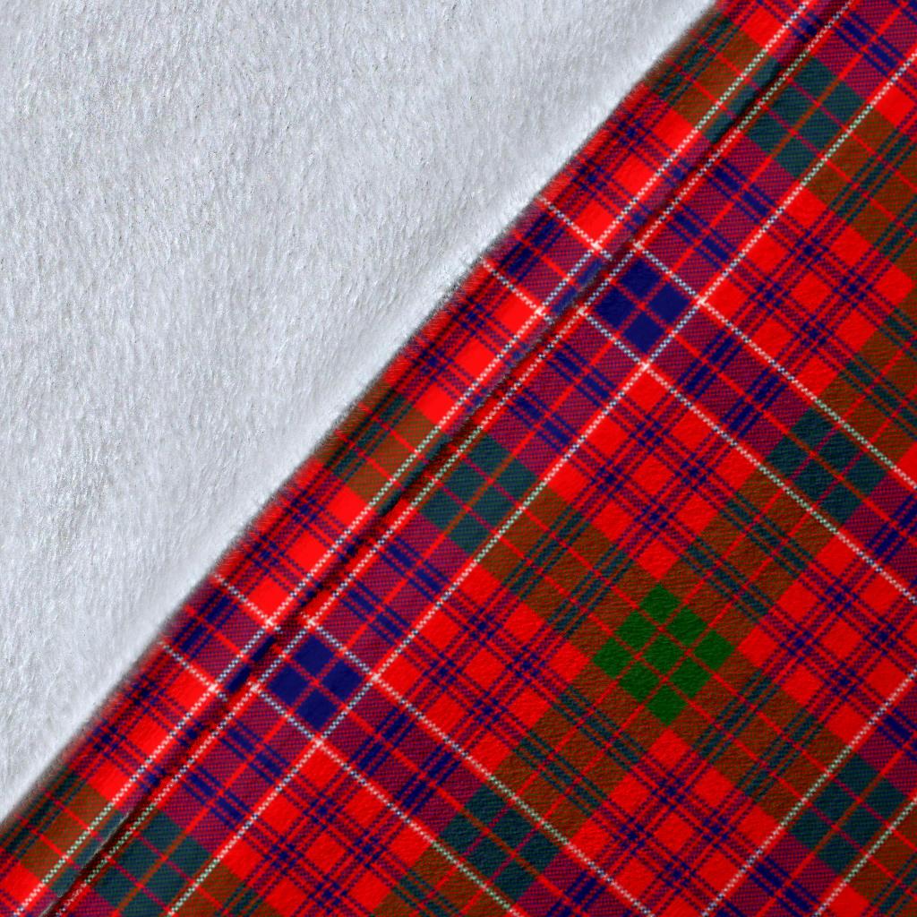 MacRae Tartan Crest Blanket - 3 Sizes