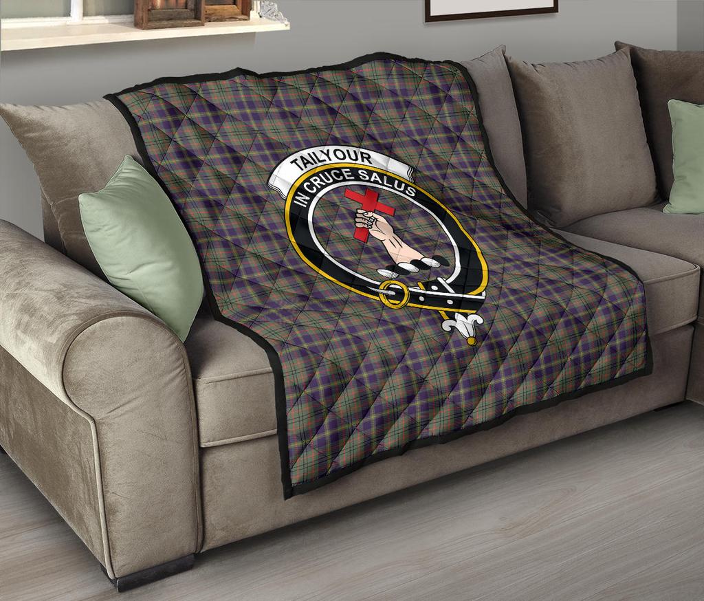 Taylor Weathered Tartan Quilt