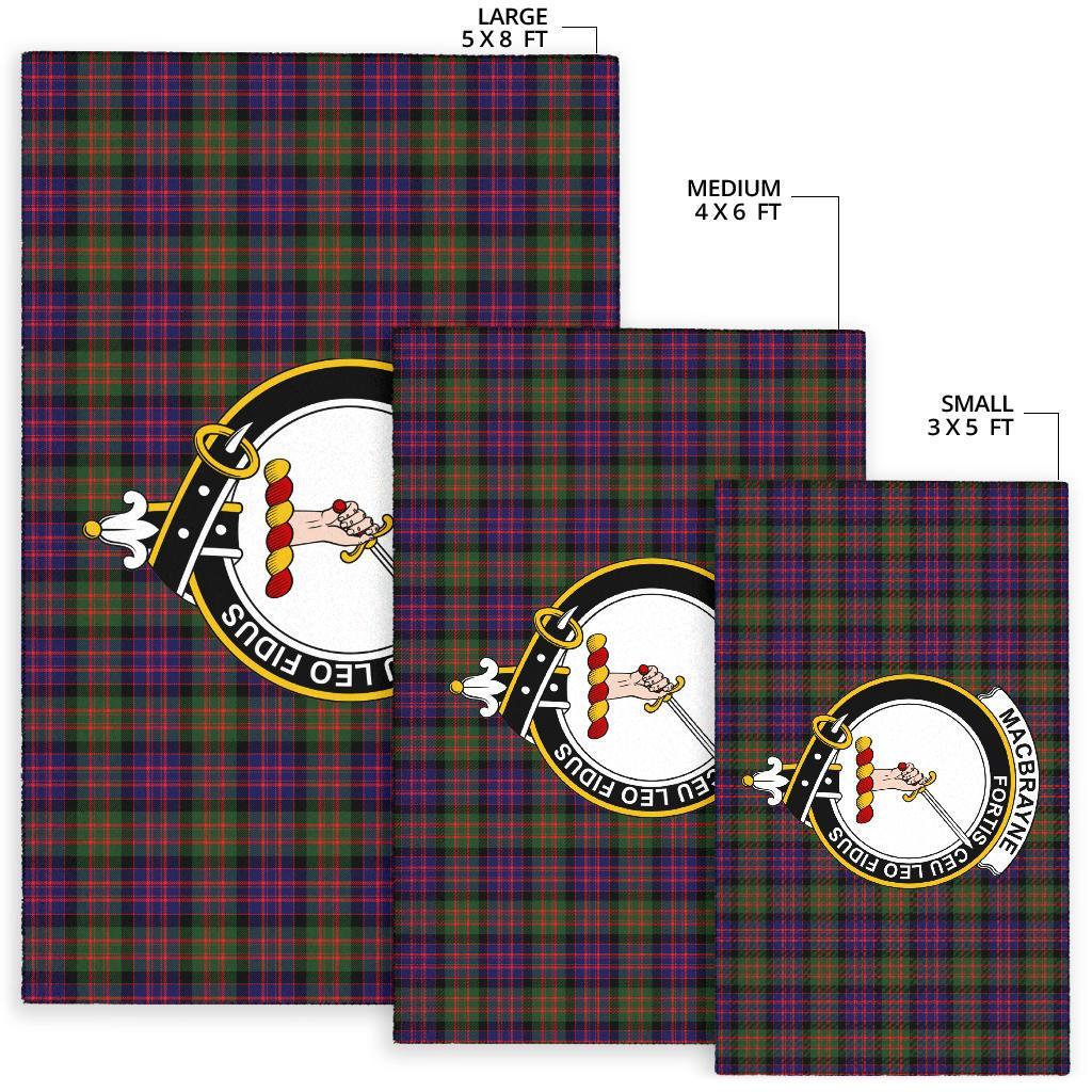 Macbrayne Tartan Crest Area Rug