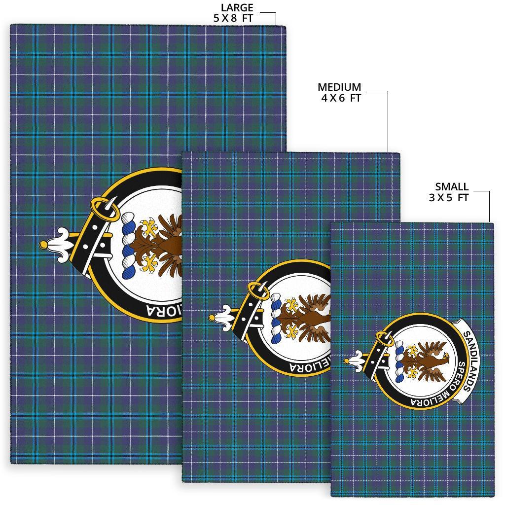 Sandilands Tartan Crest Area Rug