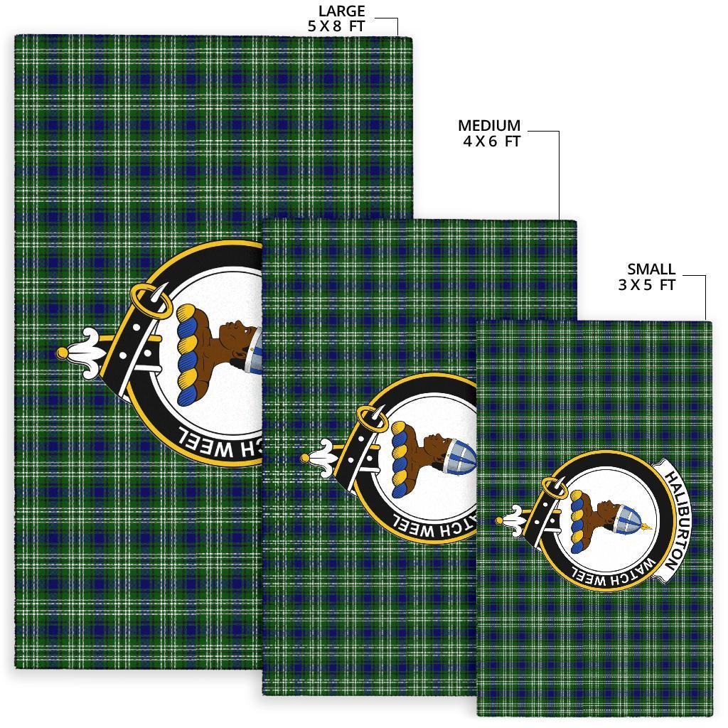 Haliburton Tartan Crest Area Rug