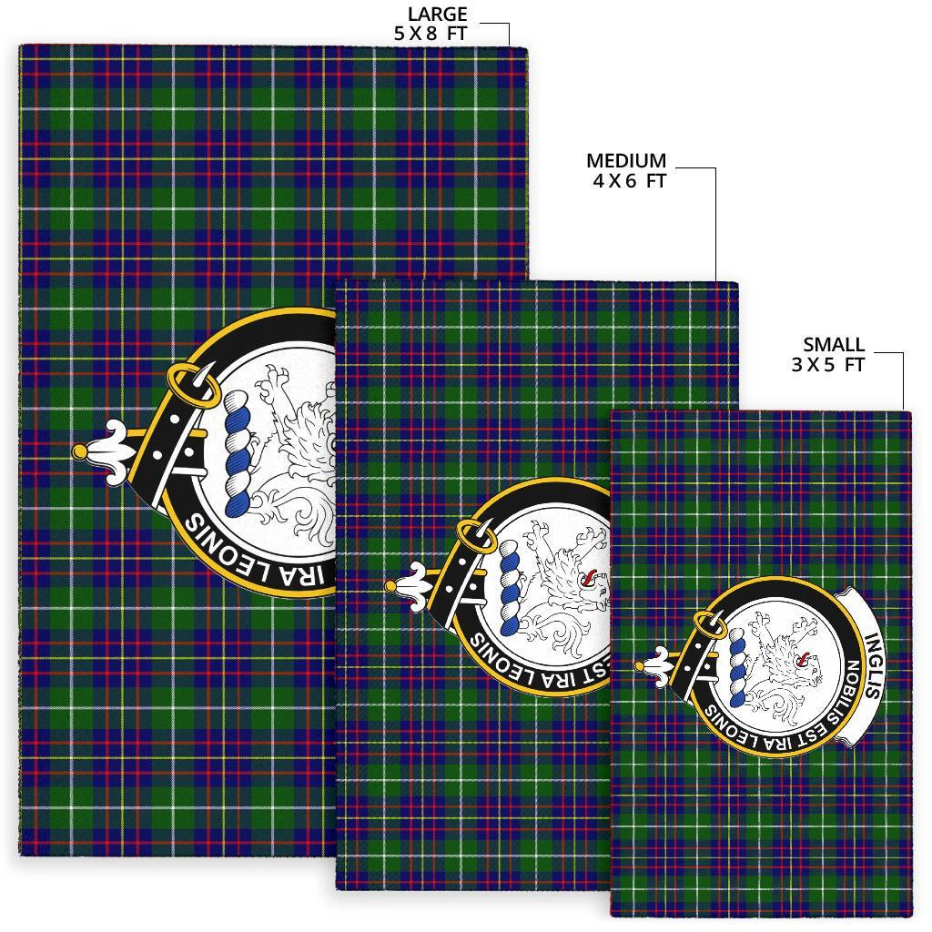 Inglis Tartan Crest Area Rug