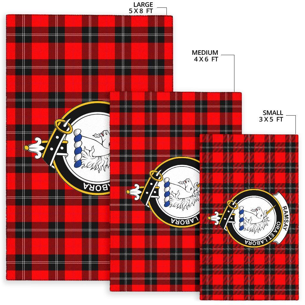 Ramsay Tartan Crest Area Rug