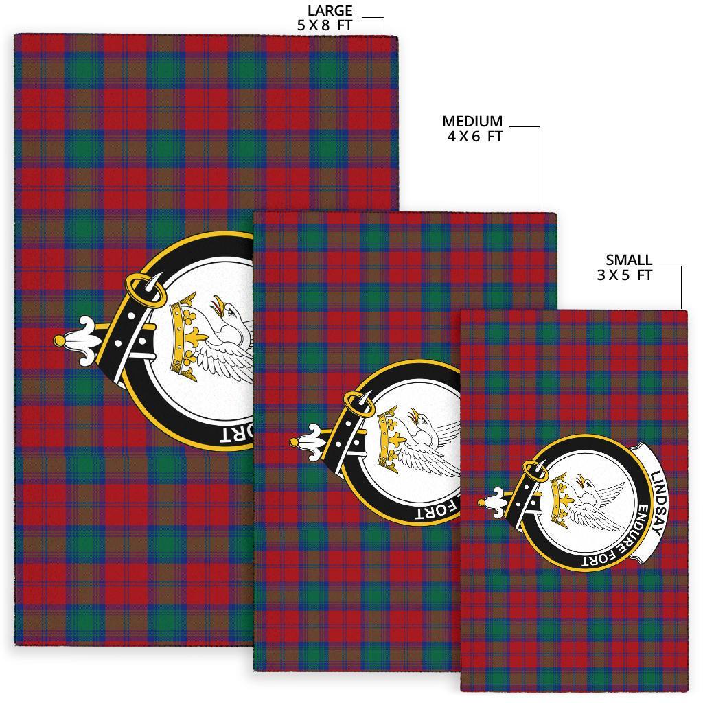 Lindsay Tartan Crest Area Rug