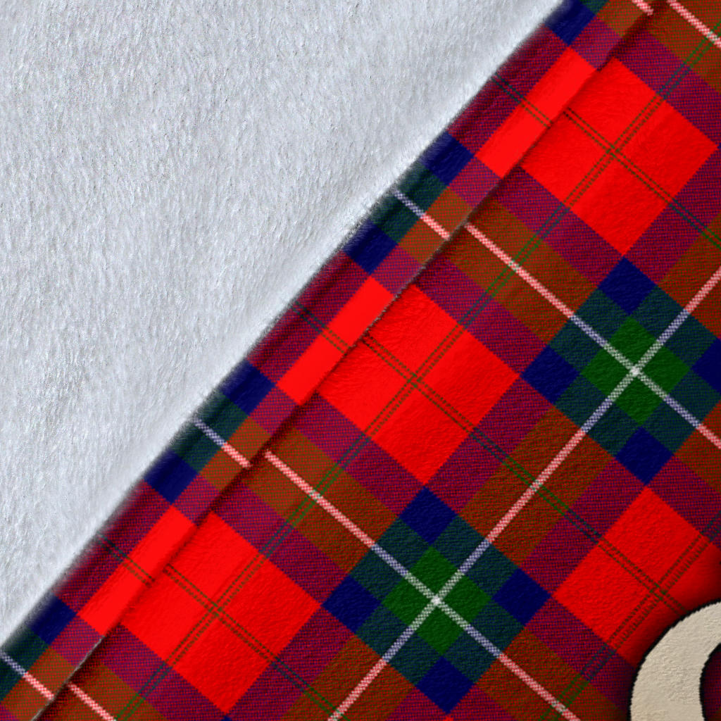 Ruthven Modern Gold Courage Symbol Blanket - SP